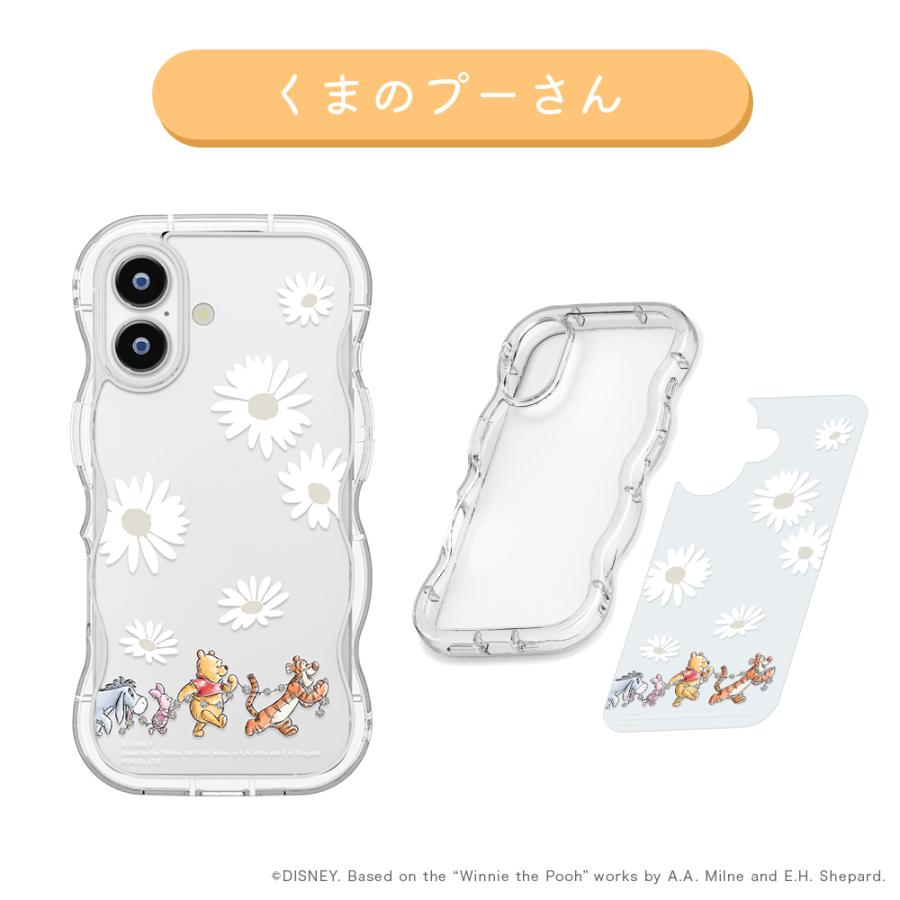 Premium Style iPhone17 用 ウェーブケース スティッチ ベイマックス