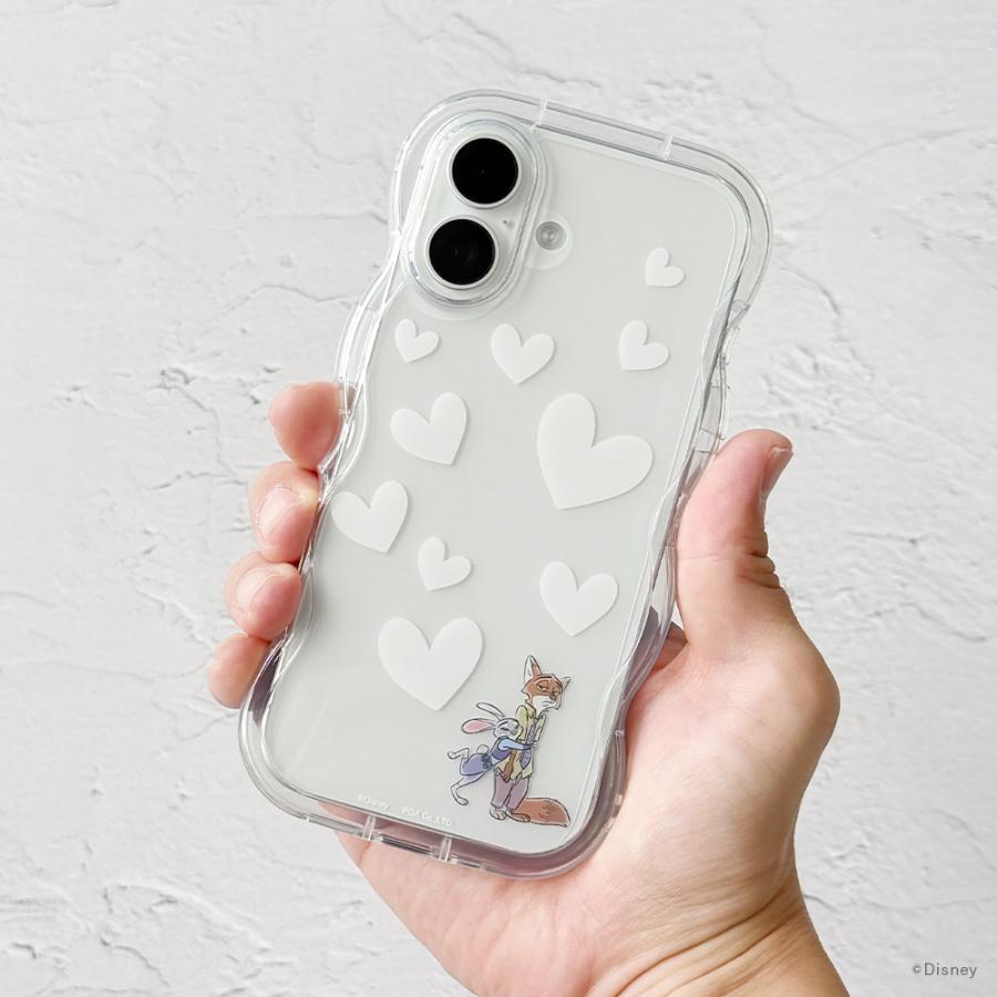 Premium Style iPhone17 用 ウェーブケース スティッチ ベイマックス