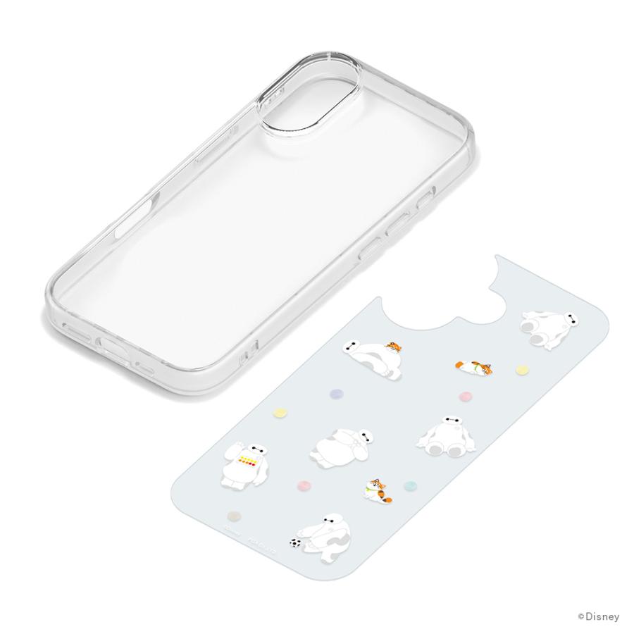 Premium Style iPhone17 用 ガラススリムケース スティッチ ベイ