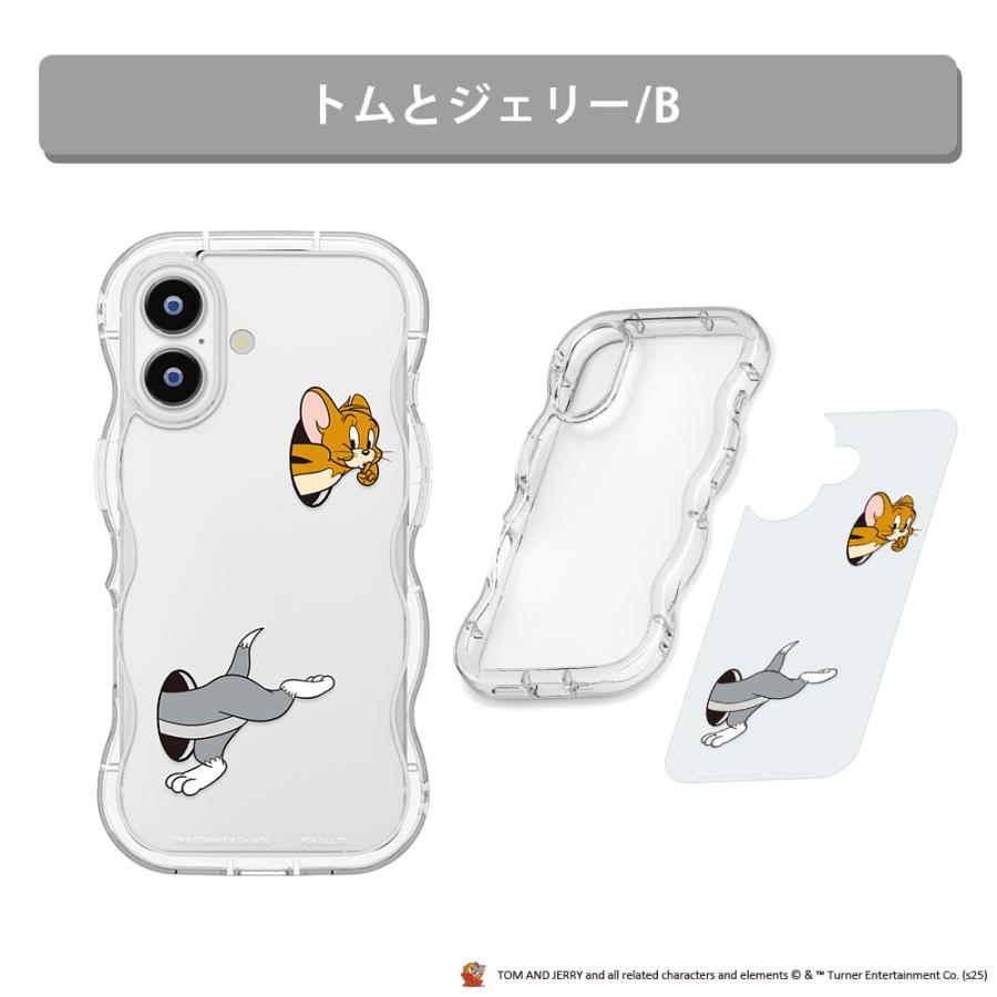 Premium Style iPhone17 用 ウェーブケース トムとジェリー なみなみ