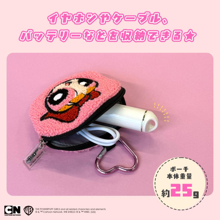 うさまる ガジェットポーチ フェイス キャラクター ガジェット ポーチ パワーパフガールズ ブロッサム