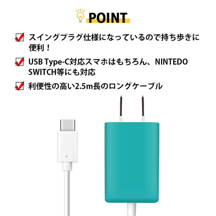Nintendo Switch Lite ターコイズ/ 充電ケーブル（社外品） Nintendo Switch Lite ／ターコイズ 充電ケーブル（社外品）