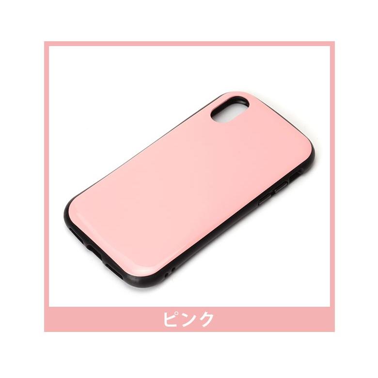 PGA アウトレット iPhone X XS ケース カバー ピンク ブルー 青