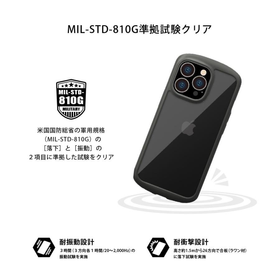 iPhone 13 Pro用 ガラスタフケース ラウンドタイプ｜pg-a｜05