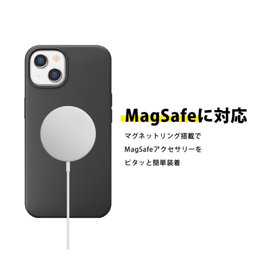 マグセーフ対応iPhoneケース ブラック グレー iphone8Plus ケース レザー magsafe マグセーフ iphone7Plus