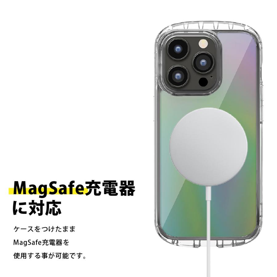 Premium Style iPhone 14 Plus Pro Max ケース カバー オーロラ クリア