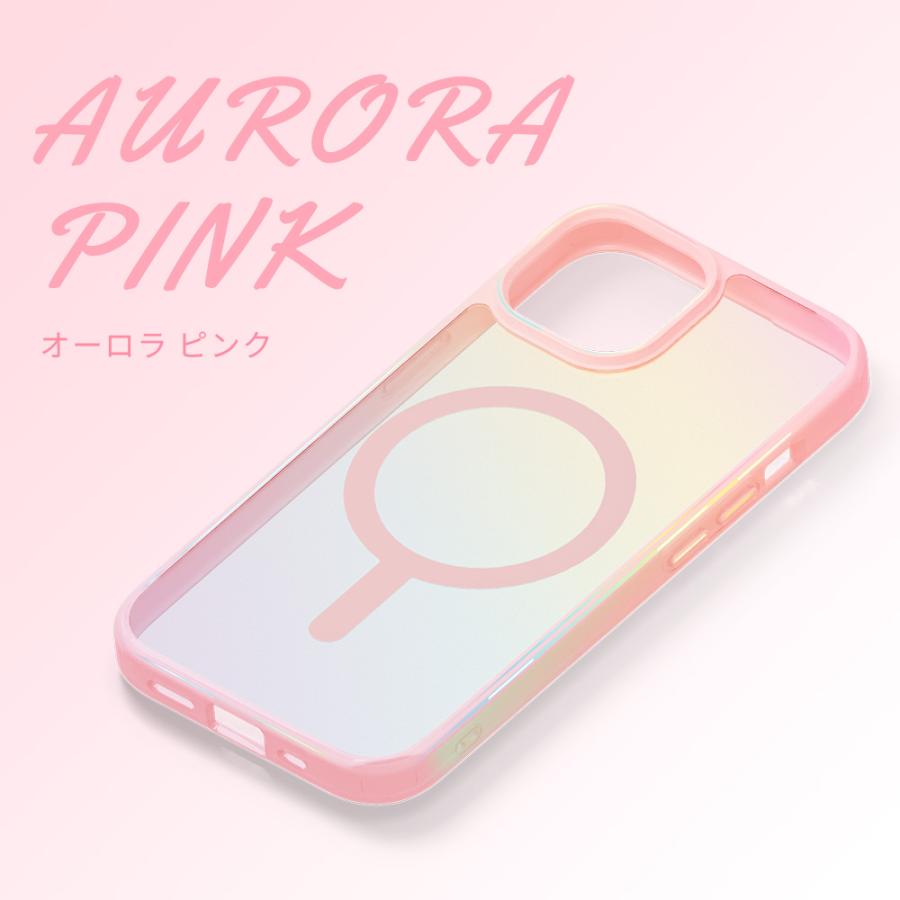 Premium Style iPhone15 iPhone14 iPhone13 ケース カバー オーロラ