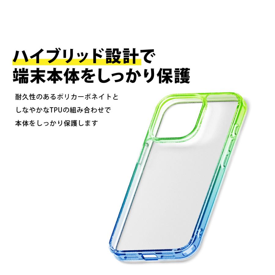 新品　ケイトスペード　iPhone15pro グリーン　緑　グラデーション 新品 ケイトスペード iPhone15promax グリーン 緑