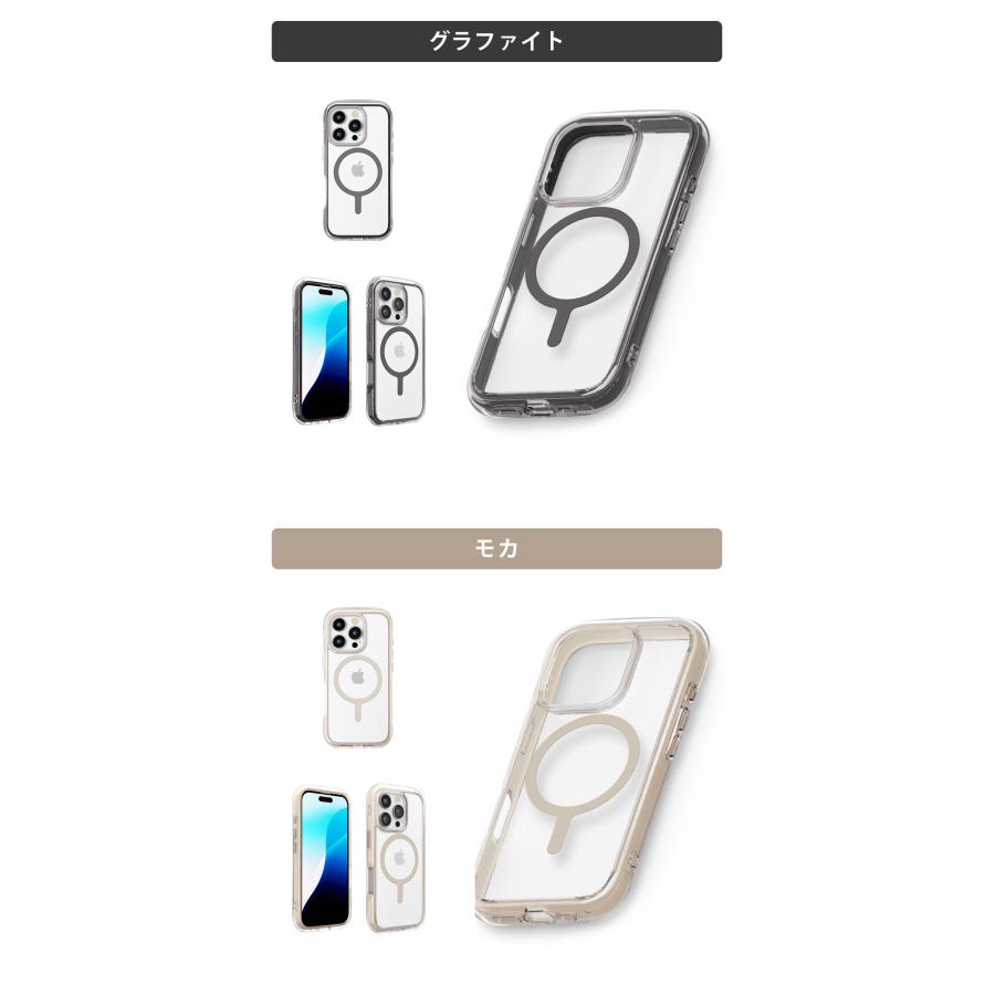 Premium Style iPhone16Pro ケース カバー MagSafe対応 耐衝撃