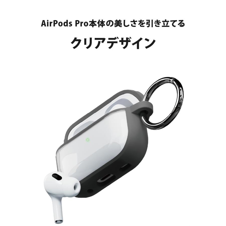 Anqrp AirPods Pro ケース 第1/2世代 カバー ブラック AirPods Pro 第2世代 第1世代 カバー ケース ブラック ベージュ