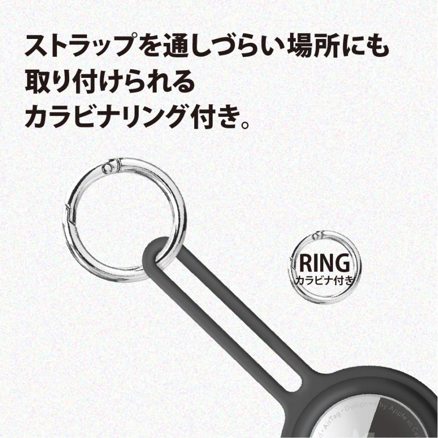 Premium Style AirTag エアタグ ケース カバー 保護ケース ストラップ 