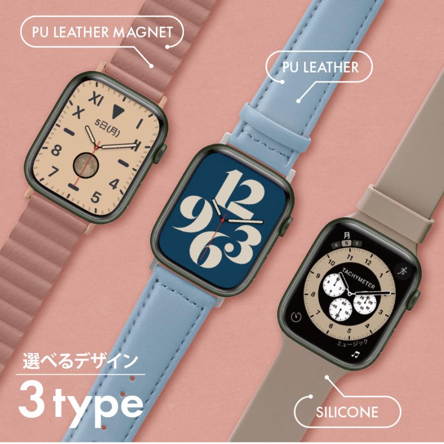 Premium Style Apple Watch アップルウォッチ バンド ベルト PUレザー