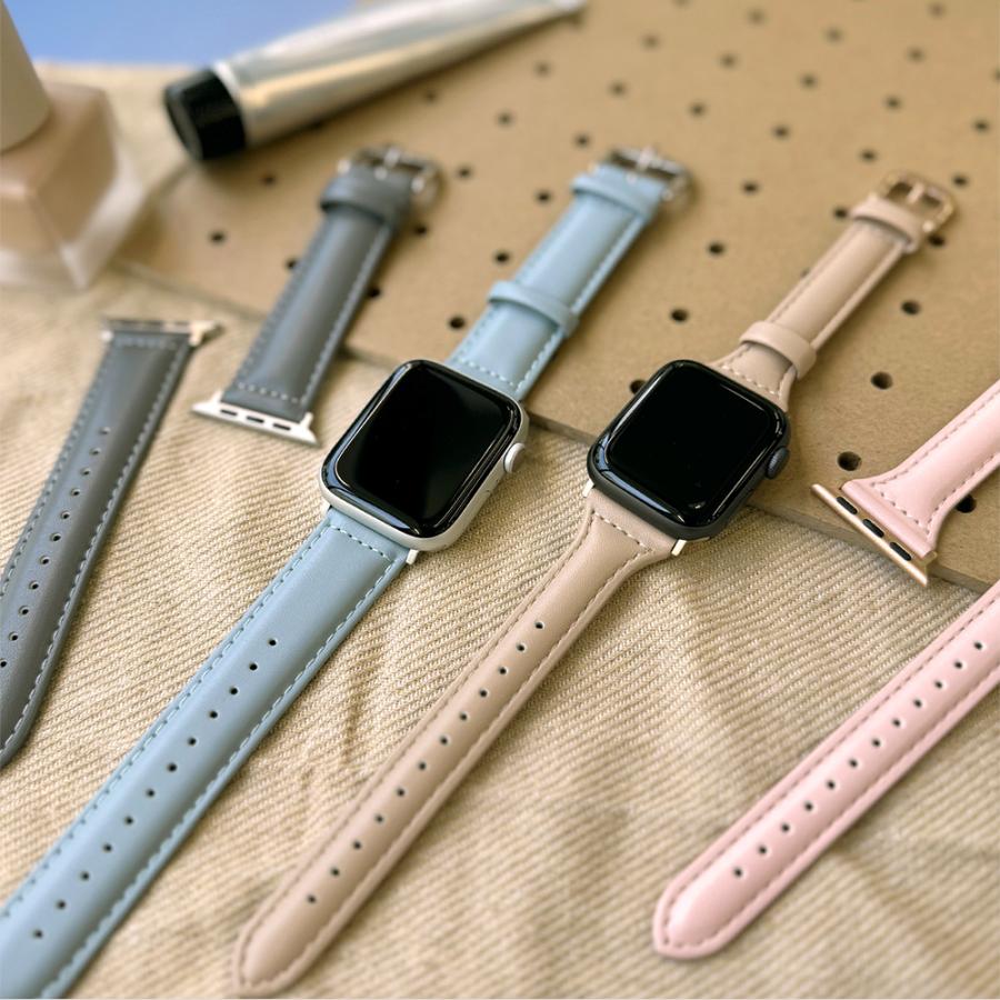 Premium Style Apple Watch アップルウォッチ バンド ベルト PUレザー 