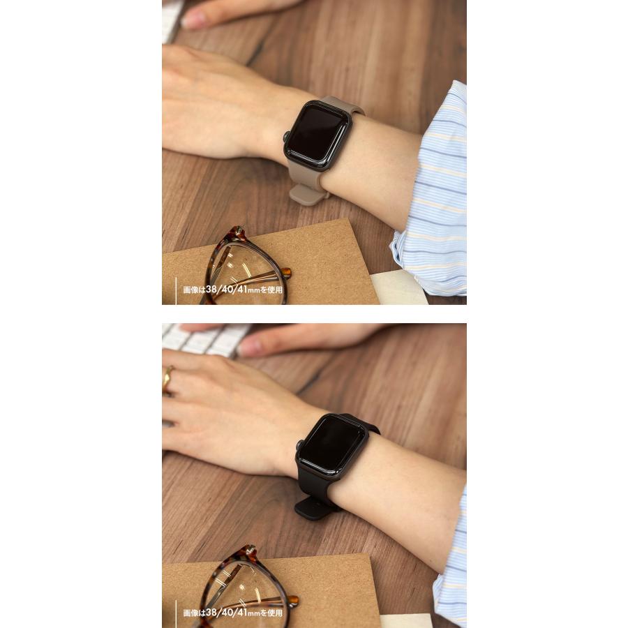 Premium Style Apple Watch アップルウォッチ バンド ベルト シリコン 
