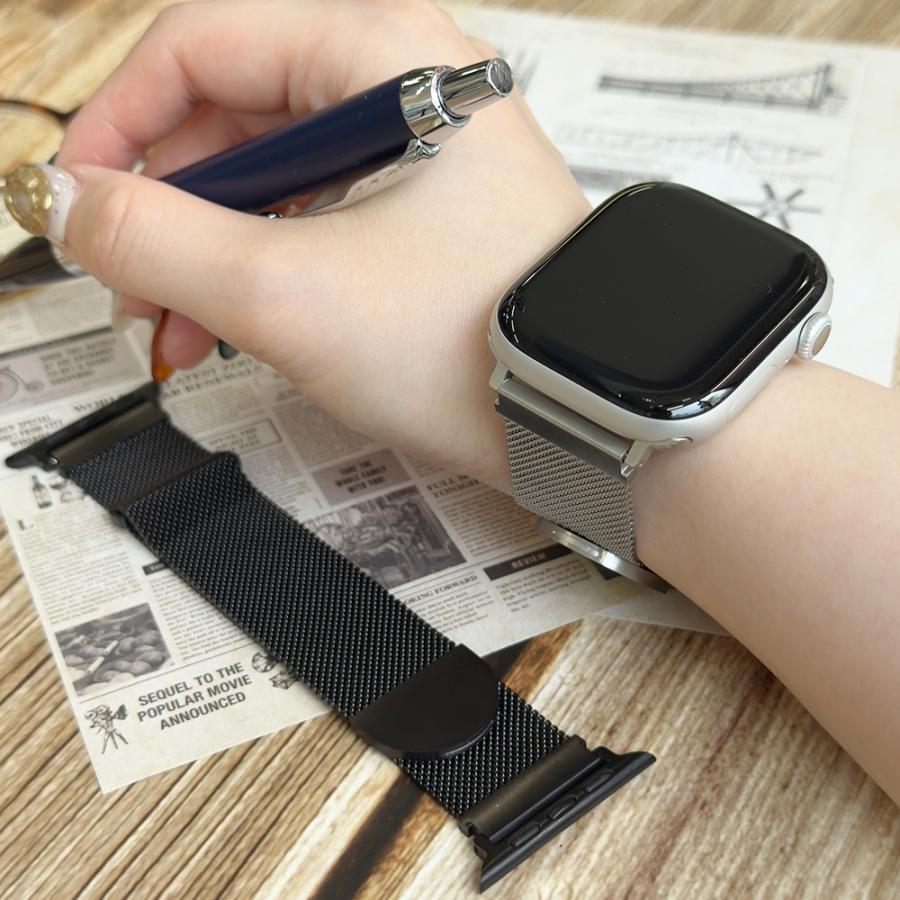 Apple Watch 42/41/40/38mm用 49/46/45/44/42mm 用 ステンレス