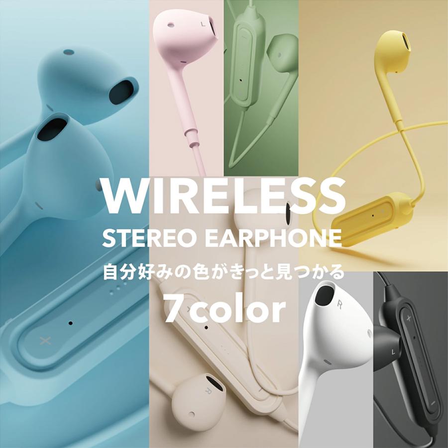 ワイヤレスイヤホン Bluetooth 5.0 インナーイヤー ステレオ 左右一