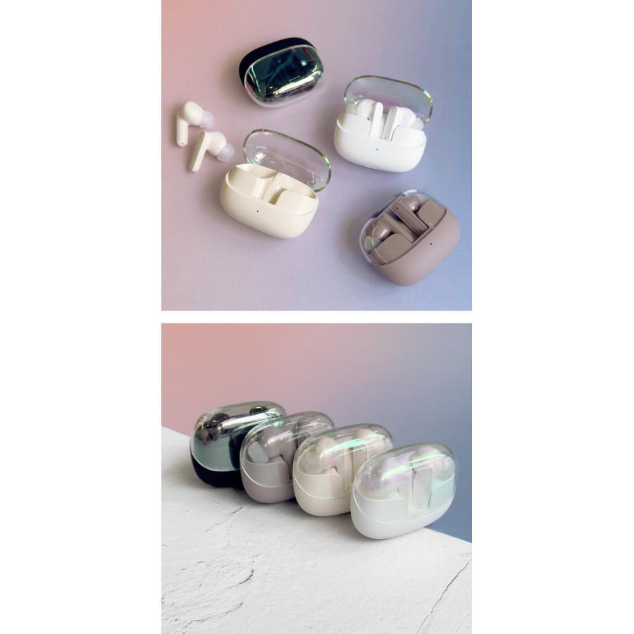 アクティブノイズキャンセリング搭載 完全ワイヤレスイヤホン ブラック