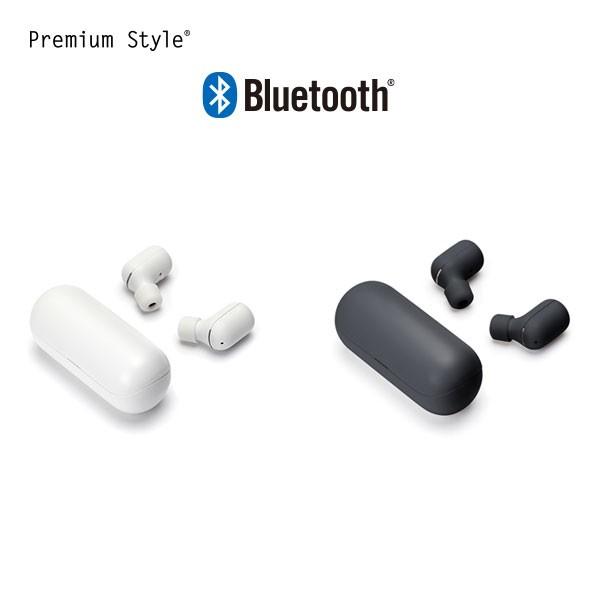 ワイヤレスイヤホン Bluetooth 4.2 ステレオ カナル型 ブラック ホワイト 黒 白 左右独立型 トゥルーワイヤレス 完全ワイヤレス ワイヤレス イヤホン｜pg-a