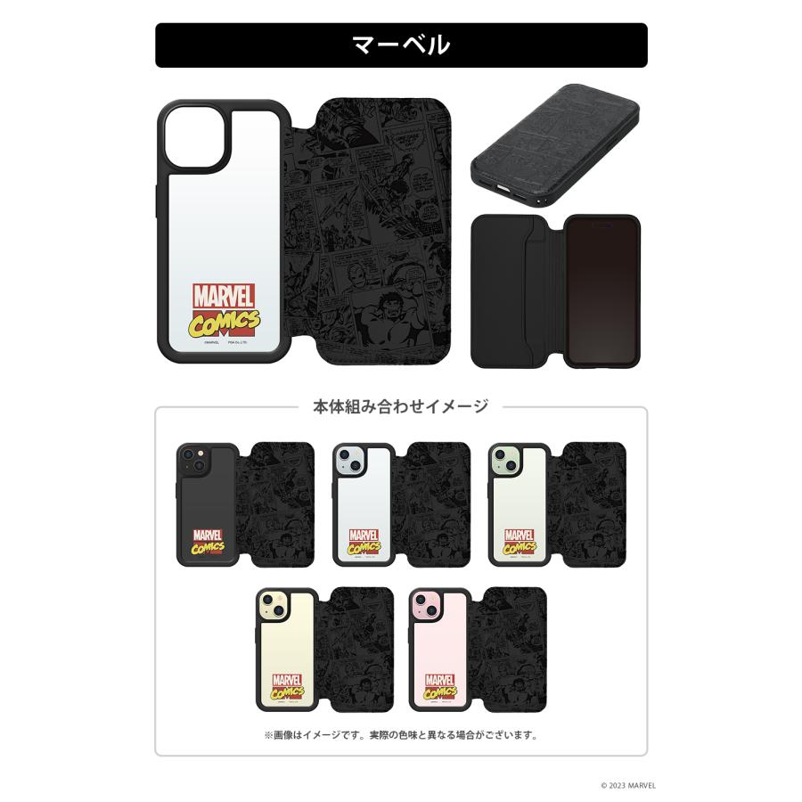 Premium Style iPhone15Plus ケース 手帳型 カバー ディズニー