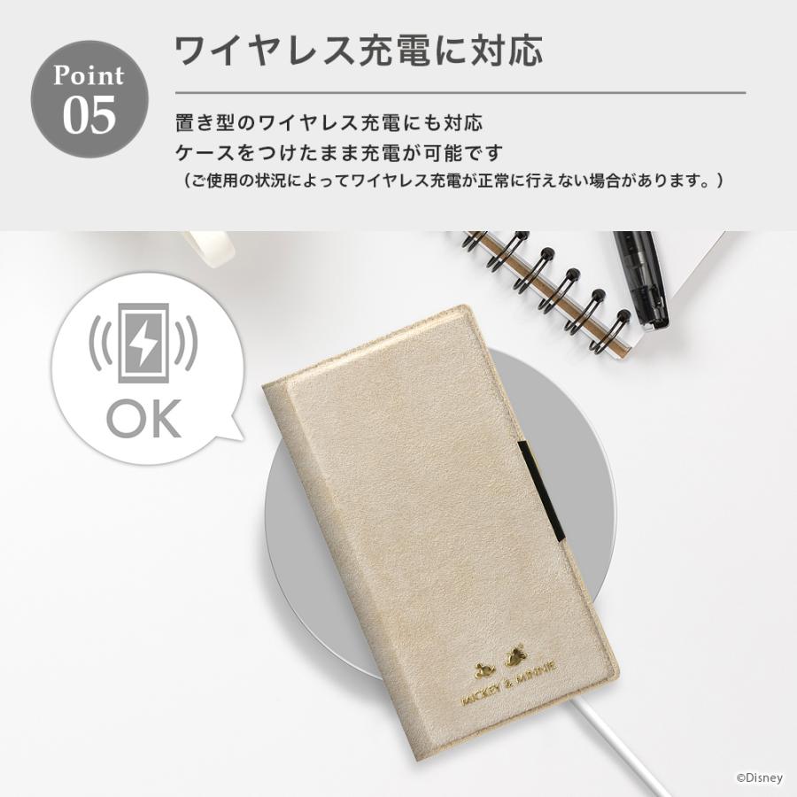 Premium Style iPhone16 ケース 手帳型 カバー ミッキーマウス