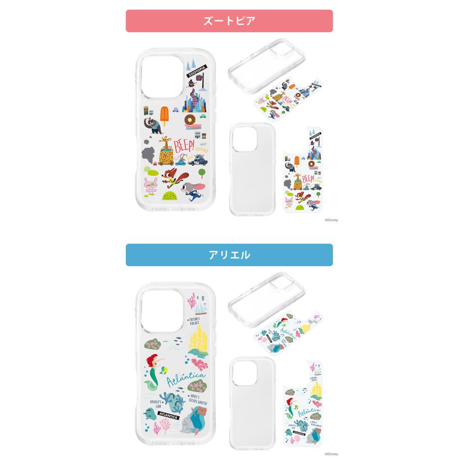 Premium Style iPhone16Pro ケース カバー ディズニー キャラクター