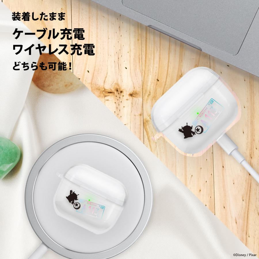 AirPods 第3世代 ケース カバー クリア 透明 ディズニー キャラクター