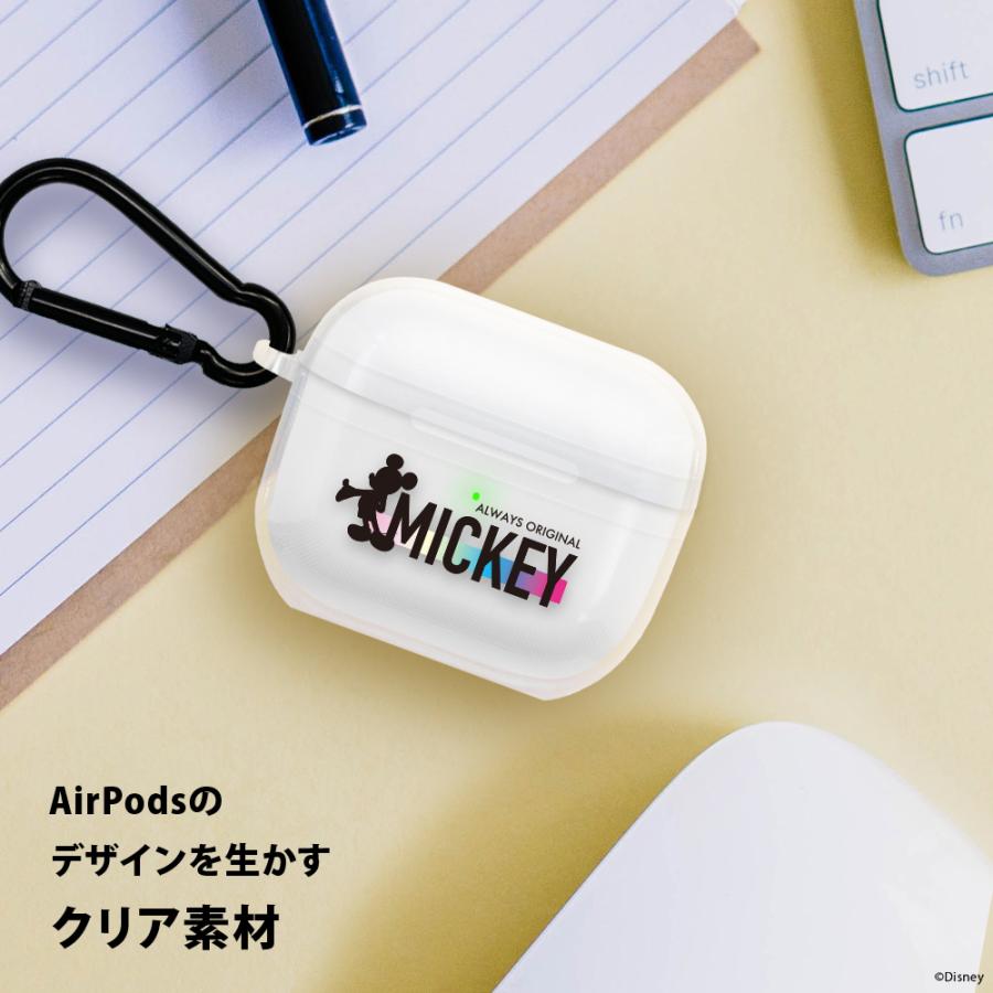 AirPods 第3世代 ケース カバー クリア 透明 ディズニー キャラクター