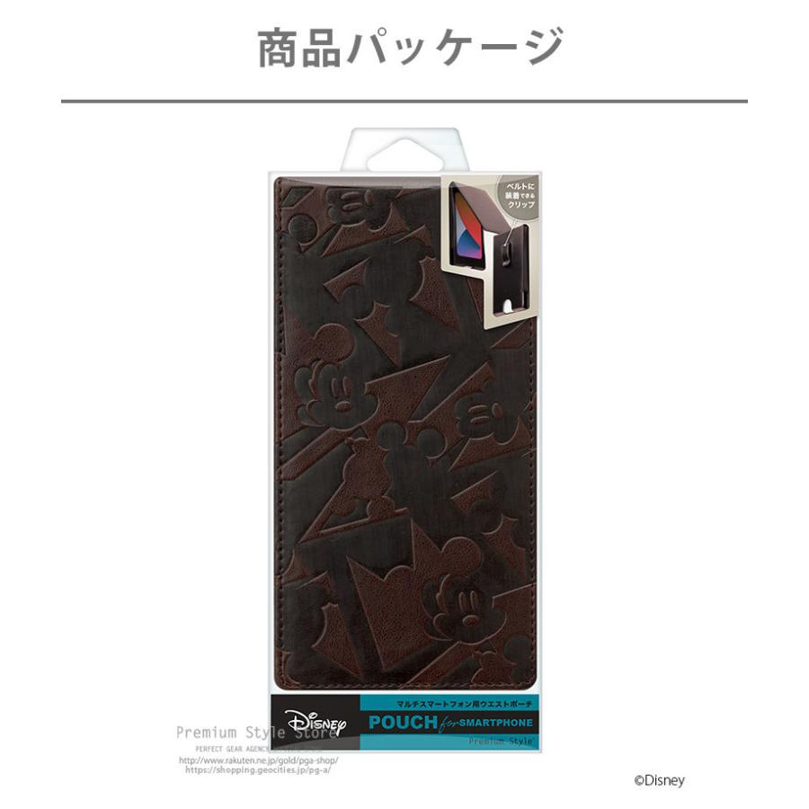 Disney ディズニー ミッキーマウス マルチスマートフォン用 ウエスト
