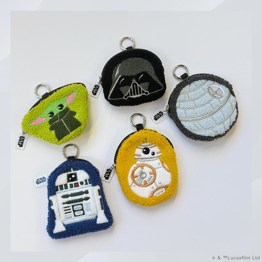 ガジェットポーチ ディズニー ピクサー マーベル スター・ウォーズ キャラクター Disney Pixar MARVEL STAR WARS カラビナ 小型 |  | 07