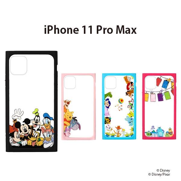 アウトレット iPhone 11 Pro Max  ケース カバー ディズニー ピンク ブラック ブルー クリア 黒 青 透明｜pg-a