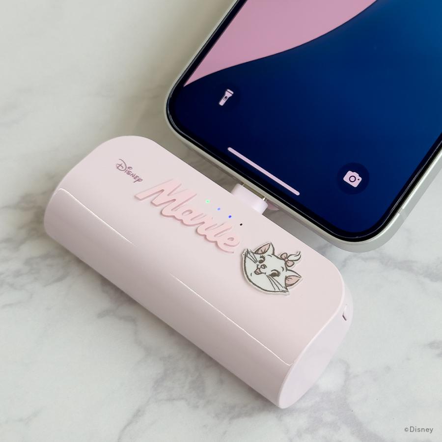 Premium Style モバイルバッテリー 直挿し 5000mAh ディズニー