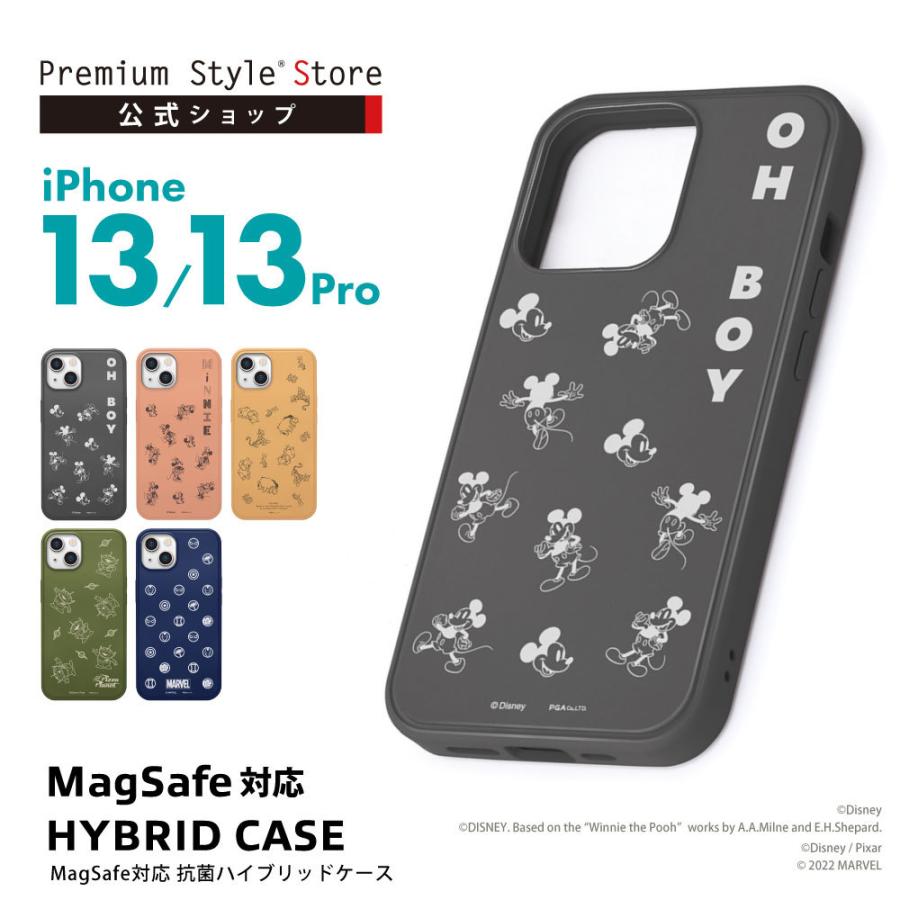 Iphone 13 13pro Magsafe対応 抗菌 ケース カバー ミッキーマウス ミニーマウス くまのプーさん エイリアン ディズニー マーベル Disney Marvel Pg Dmgpt21kn01 05 スマホアクセのpremiumstylestore 通販 Yahoo ショッピング