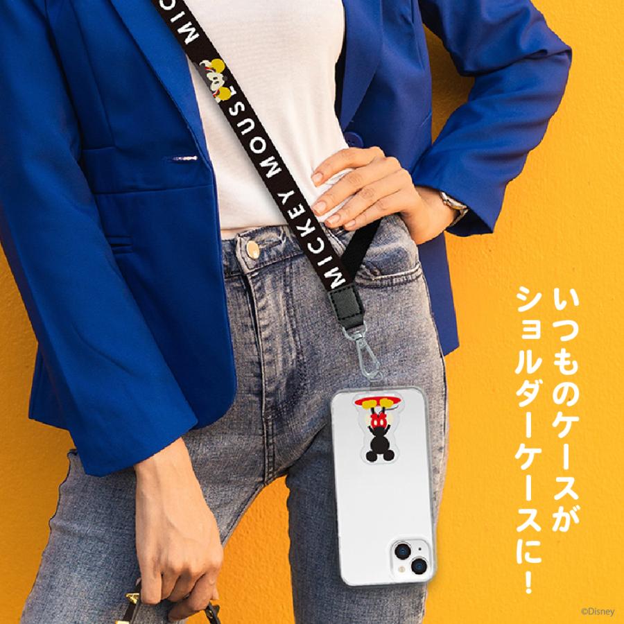 Premium Style ショルダーストラップ ミッキーマウス ドナルドダック