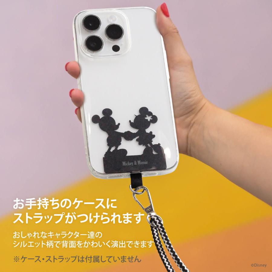 ダイカット ストラップホルダー ミッキーマウス ミニーマウス くまの