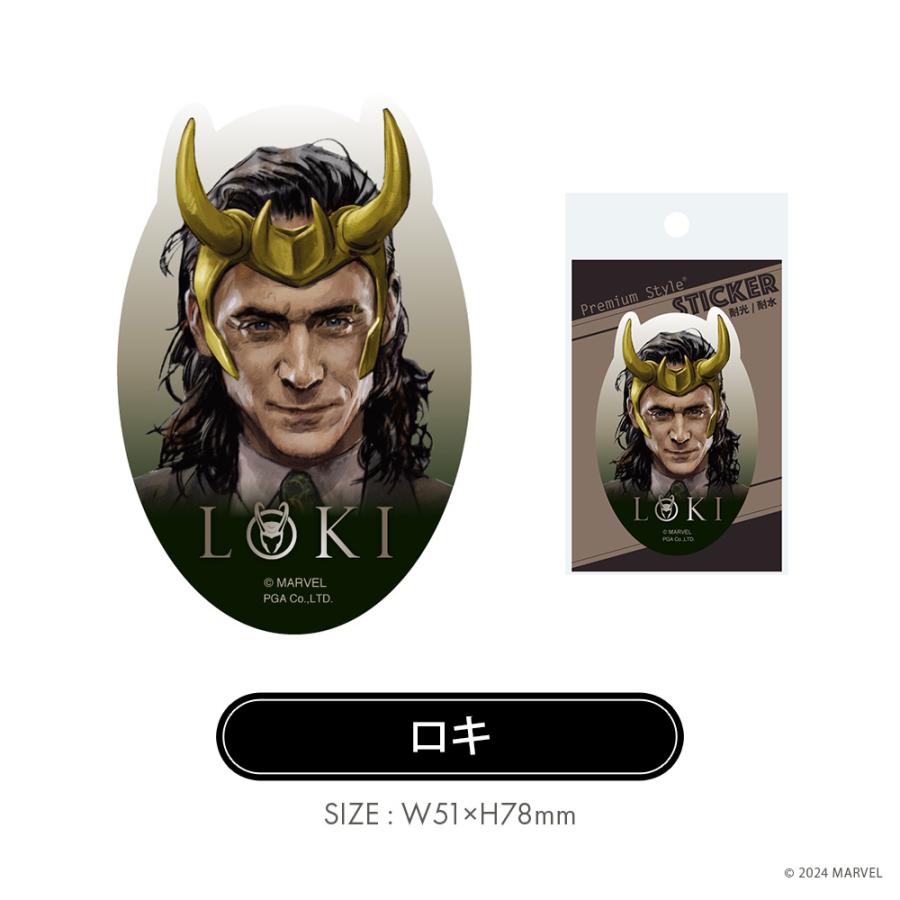 マーベル アベンジャーズ ネガフィルム風ステッカー グッズ ロキ