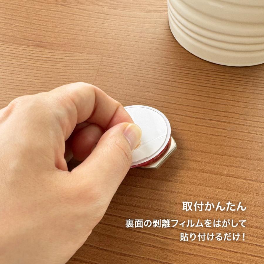 受注生産 スマホリング ガチャピン ムック ガチャムク キャラクター グリーン レッド ベージュ ブラウン リングホルダー バンカーリング | Premium Style | 03