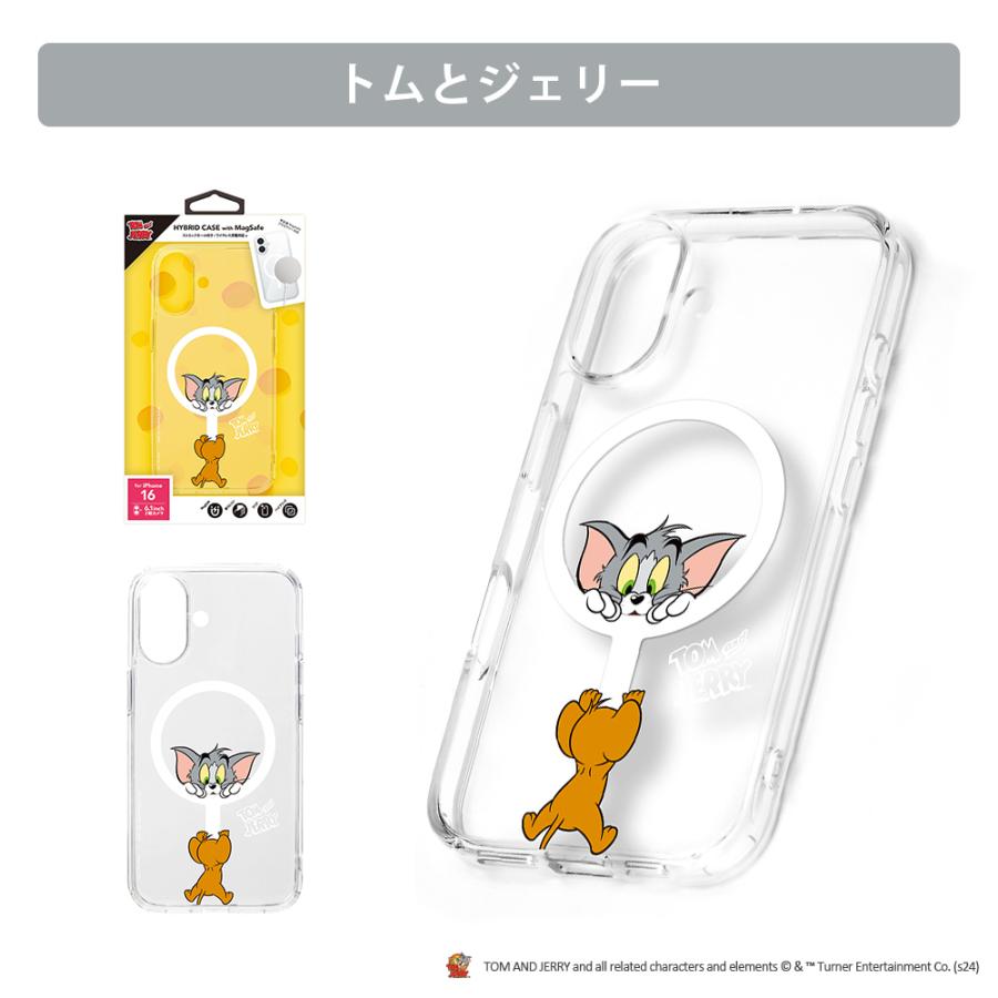 Premium Style iPhone16 ケース カバー トムとジェリー Premium Style iPhone16 ケース カバー トムとジェリー