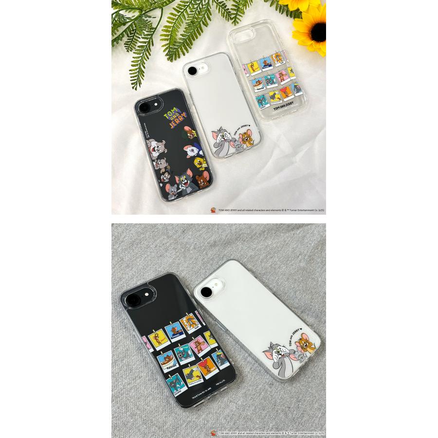 Premium Style iPhone16e ケース カバー トムとジェリー キャラクター
