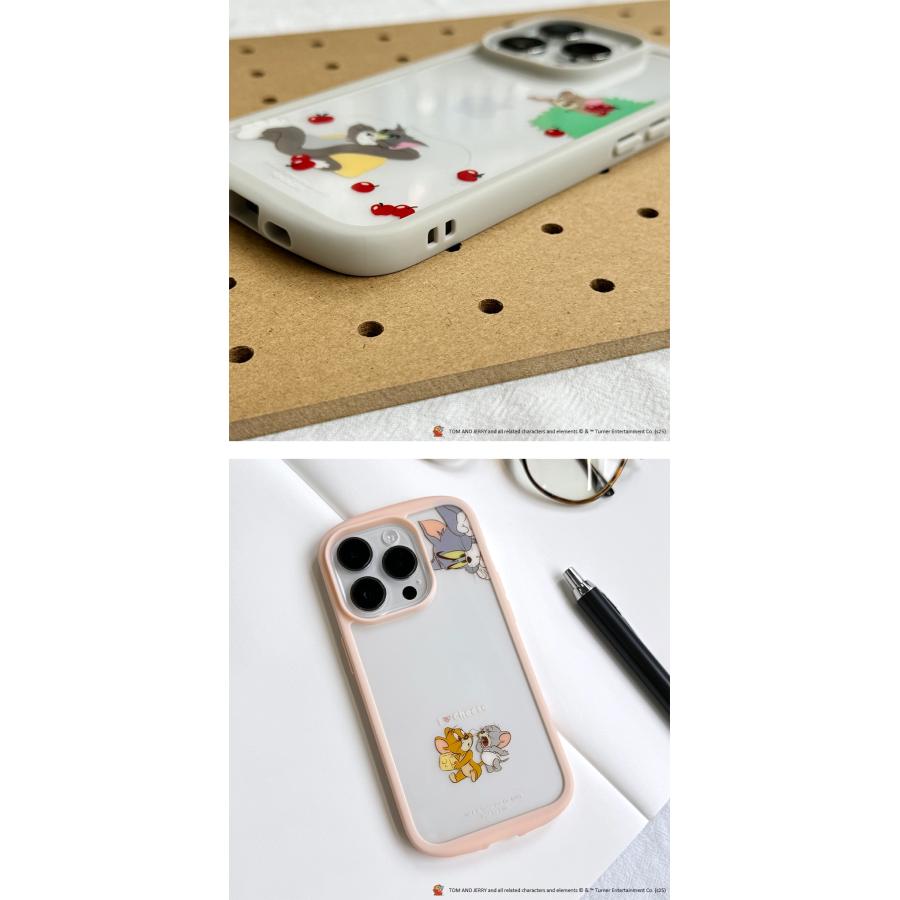 Premium Style iPhone 14 Pro 13 ケース カバー トムとジェリー トム