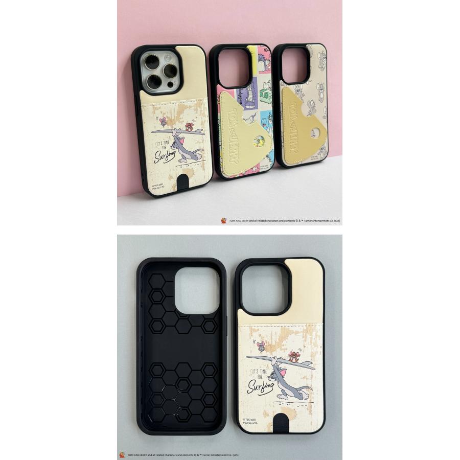 Premium Style iPhone 14 Pro 13 ケース カバー トムとジェリー トム