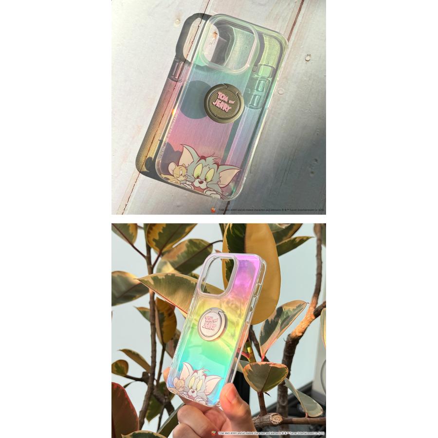 Premium Style iPhone 14 Pro 13 ケース カバー 抗菌 トムとジェリー