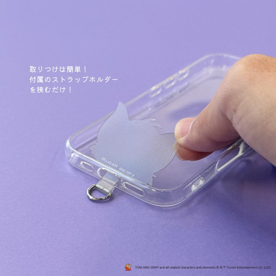 ハンドストラップ 携帯ストラップ トムとジェリー キャラクター トム ジェリー タフィー トムジェリ トムアンドジェリー | Premium Style | 05
