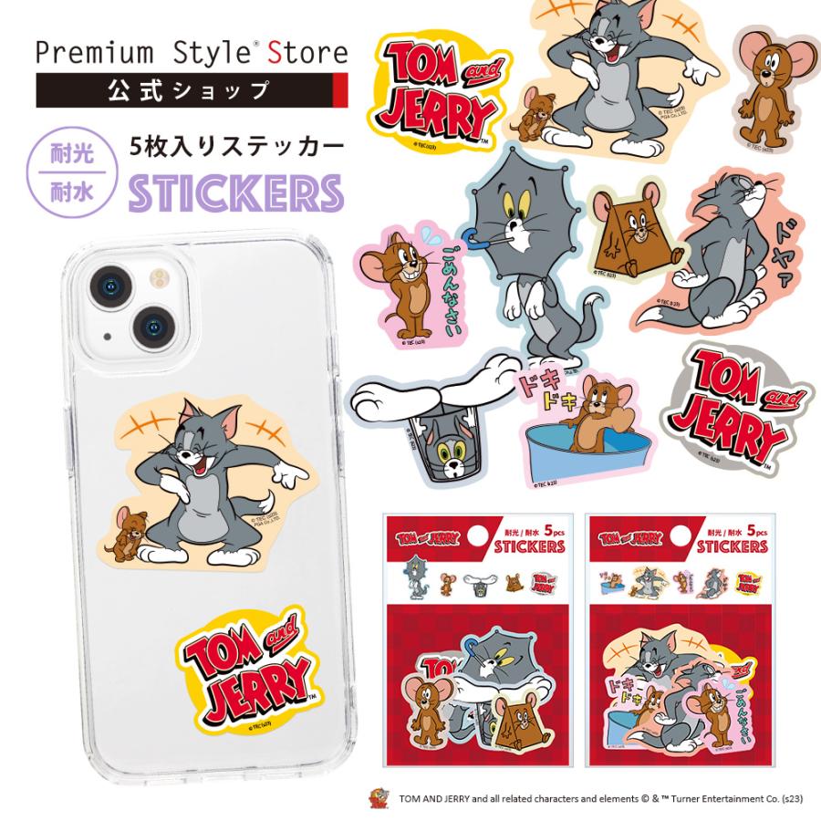 Premium Style ステッカー トムとジェリー TOMandJERRY トムジェリ