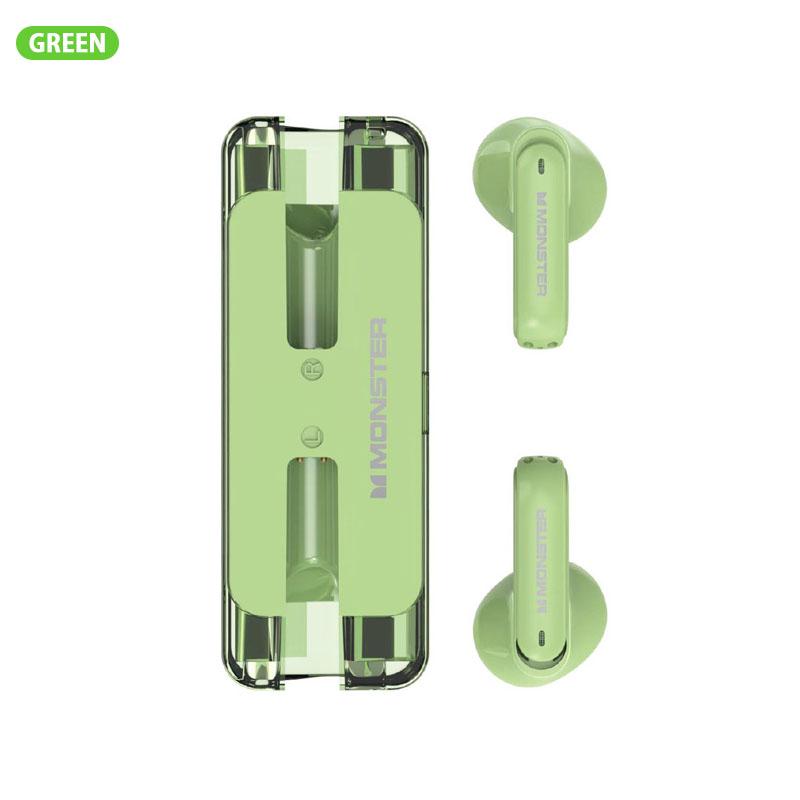 MONSTER AIRMARS XKT08 ゲーミングイヤホン ワイヤレスイヤホン Bluetooth 5.3 インナーイヤー型 ステレオ 完全ワイヤレス | MONSTER（オーディオ） | 08