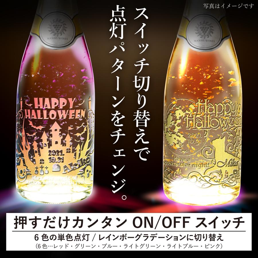 ハロウィン デザインボトル 名入れ ワイン プレゼント 誕生日 結婚祝い