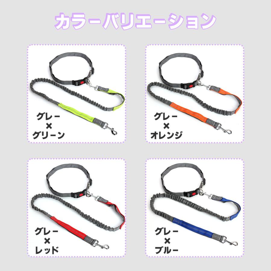 犬 リード 肩掛け ショルダーリード ロングリード 伸縮 大型犬 ハンズフリー 伸縮 ダブル 2頭 おしゃれ 丈夫 小型犬 中型犬 ロープ 外れ防止 柴犬 | ブランド登録なし | 09