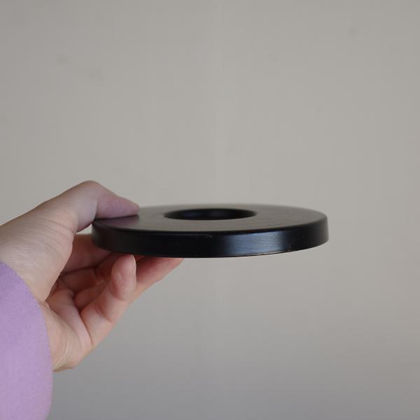 3D鉢 螺旋型 陶器鉢 美しい黒 3Dプリンター 直径15cm : 観葉植物の