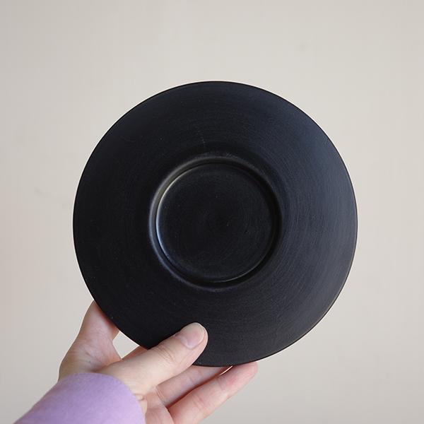 3D鉢 陶器鉢 美しい黒 シリンダー型 3Dプリンター 直径11cm : 観葉植物