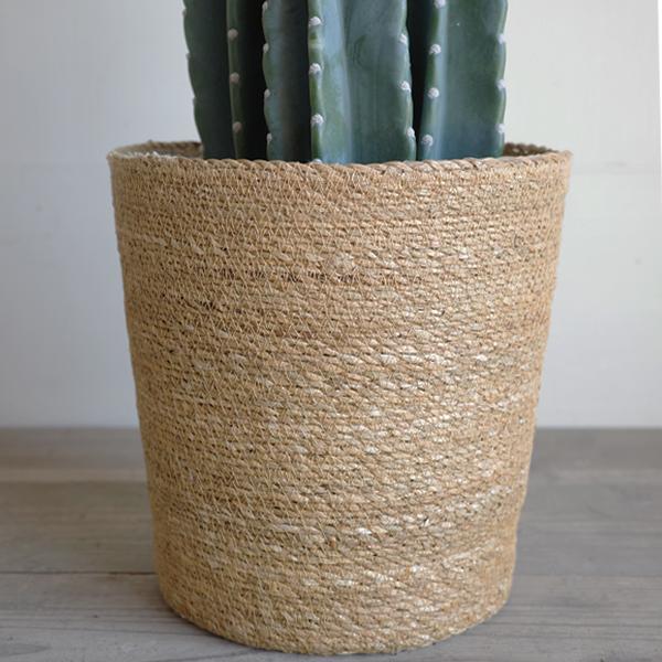鉢カバー 8号 やわらかいかご 観葉植物用 送料無料 バスケット かご