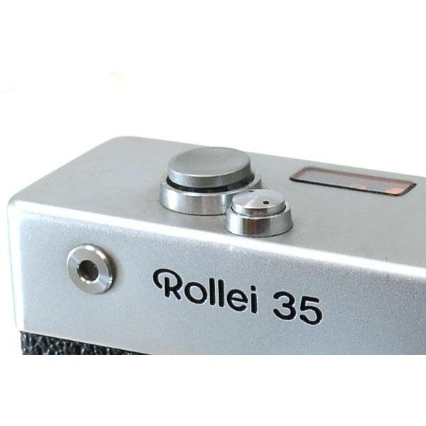 ローライ35用ソフトシャッターリリースボタン(クローム) rollei 35 ローライ35sなどに使用可 | 